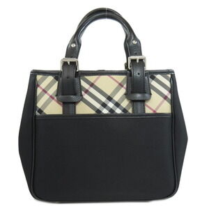 BURBERRY Nova Check Tote Bag in Nylon Material